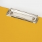 Доска-планшет BRAUBERG "Comfort" с прижимом А4 (230х350 мм), картон/ПВХ, РОССИЯ, ЖЕЛТАЯ, 222662 - 2