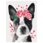 Картина по номерам 15х20 см, ЮНЛАНДИЯ "Милая собачка", на холсте, акрил, кисти, 662508 - 2