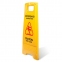 Знак предупреждающий опасность "Осторожно! Мокрый пол!" пластиковый, 62х30 см, LAIMA PROFESSIONAL, 601524 - 2