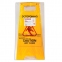 Знак предупреждающий опасность "Осторожно! Мокрый пол!" пластиковый, 62х30 см, LAIMA PROFESSIONAL, 601524 - 3