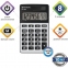 Калькулятор карманный BRAUBERG PK-608 (107x64 мм), 8 разрядов, двойное питание, СЕРЕБРИСТЫЙ, 250518 - 2