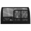 Подставка-органайзер металлическая BRAUBERG "Germanium", 7 секций, 125х220х140 мм, черная, 237416 - 7