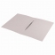 Скоросшиватель картонный мелованный BRAUBERG, гарантированная плотность 320 г/м2, белый, до 200 листов, 121512 - 3