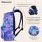 Рюкзак BRAUBERG DREAM универсальный с карманом для ноутбука, эргономичный, "Galaxy", 42х26х14 см, 270772 - 4