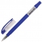 Ручка шариковая масляная BRAUBERG "Matt", СИНЯЯ, корпус синий, узел 0,7 мм, линия письма 0,35 мм, 142486 - 1