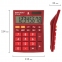 Калькулятор настольный BRAUBERG ULTRA-08-WR, КОМПАКТНЫЙ (154x115 мм), 8 разрядов, двойное питание, БОРДОВЫЙ, 250510 - 3