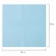 Салфетки бумажные 250 шт., 24х24 см, LAIMA/ЛАЙМА, синие (пастельный цвет), 100% целлюлоза, 111951 - 6