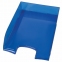 Лоток горизонтальный для бумаг BRAUBERG "Office style", 320х245х65 мм, тонированный синий, 237290 - 3