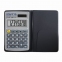 Калькулятор карманный металлический STAFF STF-1008 (103х62 мм), 8 разрядов, двойное питание, 250115 - 1