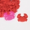 Песок для лепки кинетический ЮНЛАНДИЯ, красный, 500 г, 2 формочки, ведерко, 104992 - 4