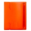 Тетрадь на кольцах А5 175х220 мм, 120 л., пластик, клетка, с резинкой, BRAUBERG, оранжевая, 403571 - 6