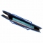 Папка на молнии пластиковая с ручками BRAUBERG, А4, 350х270х45 мм, фактура бисер, синяя, 225163 - 1