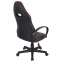 Кресло компьютерное BRABIX "Flame GM-004", экокожа, черное/красное, 532499 - 2
