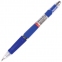 Ручка шариковая автоматическая с грипом BRAUBERG "Cobalt", СИНЯЯ, корпус синий, узел 0,7 мм, линия письма 0,35 мм, 141068 - 1