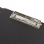 Папка-планшет МАЛЫЙ ФОРМАТ (180х255 мм) А5, BRAUBERG, с прижимом и крышкой, картон/ПВХ, черная, 227980 - 4