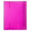 Тетрадь на кольцах А5 175х220 мм, 120 л., пластик, клетка, с резинкой, BRAUBERG, розовая, 403572 - 6