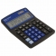 Калькулятор настольный BRAUBERG EXTRA-12-BKBU (206x155 мм), 12 разрядов, двойное питание, ЧЕРНО-СИНИЙ, 250472 - 5