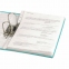 Папка-регистратор BRAUBERG с покрытием из ПВХ, 80 мм, с уголком, бирюзовая (удвоенный срок службы), 227198 - 8
