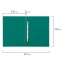 Папка с пластиковым скоросшивателем STAFF, зеленая, до 100 листов, 0,5 мм, 229228 - 8