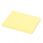 Блок самоклеящийся (стикеры) STAFF, 76х102 мм, 100 листов, желтый, 129353 - 1