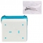 Диспенсер для бытовой туалетной бумаги LAIMA, тонированный голубой, 605043 - 9