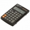 Калькулятор карманный BRAUBERG PK-865-BK (120x75 мм), 8 разрядов, двойное питание, ЧЕРНЫЙ, 250524 - 4