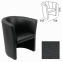 Кресло "Club", 814х708х658 мм, c подлокотниками, кожзам, черное - 1