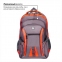 Рюкзак BRAUBERG "SpeedWay 2", 25 л, размер 46х32х19 см, ткань, серо-оранжевый, 224448 - 6