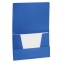 Папка на резинках BRAUBERG "Office", синяя, до 300 листов, 500 мкм, 227712 - 2