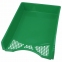 Лоток горизонтальный для бумаг STAFF "Profit", A4 (330х260х60 мм), полипропилен, зеленый, 237273 - 3