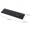 Клавиатура проводная SONNEN KB-8280, USB, 104 плоские клавиши, черная, 513510 - 8