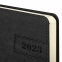 Ежедневник датированный 2023 А5 138x213 мм BRAUBERG "Imperial", под кожу, черный, 114036 - 4