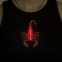 Светящаяся (неоновая) игрушка скорпион ЮНЛАНДИЯ, красный, длина 10,5 см, 662602 - 2
