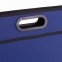 Сумка пластиковая BRAUBERG, А4+, 390х315х70 мм, на молнии, внешний карман, фактура бисер, синяя, 225167 - 6