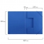 Папка на резинках BRAUBERG "Office", синяя, до 300 листов, 500 мкм, 227712 - 7