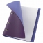 Тетрадь на кольцах А5 (180х220 мм), 120 листов, под кожу, клетка, BRAUBERG "Joy", фиолетовый/светло-фиолетовый, 129989 - 2