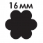 Дырокол фигурный "Ромашка", диаметр вырезной фигуры 16 мм, ОСТРОВ СОКРОВИЩ, 227156 - 6