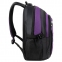 Рюкзак BRAUBERG HIGH SCHOOL универсальный, 3 отделения, "Мамба", черный/фиолетовый, 46х31х18 см, 225525 - 4