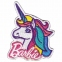 Наклейка-патч многоразовый для одежды Barbie "Единорог", 8х14 см, PRIORITY, АКС-615 - 2