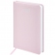 Ежедневник датированный 2023 А5 138x213 мм BRAUBERG "Profile", балакрон, светло-розовый, 114047 - 1