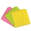 Салфетка универсальная, плотная микрофибра, 30х30 см, ассорти (желтая, зеленая, розовая), LAIMA, 601244 - 1