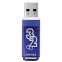 Флеш-диск 32 GB SMARTBUY Glossy USB 3.0, тёмно-синий, SB32GBGS-DB - 1