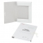 Папка для бумаг с завязками картонная мелованная ОФИСМАГ, гарантированная плотность 320 г/м2, до 200 листов, 124568 - 4