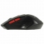 Мышь беспроводная DEFENDER Accura MM-275, USB, 5 кнопок + 1 колесо-кнопка, оптическая, красная, 52276 - 3