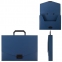 Портфель пластиковый STAFF А4 (320х225х36 мм), без отделений, синий, 229240 - 5