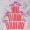 Набор свечей для торта 24 шт., 6 см, 24 держателя, розовые в горошек, ЗОЛОТАЯ СКАЗКА, в блистере, 591458 - 5