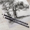 Карандаш (1 штука) угольный BRAUBERG ART CLASSIC, СРЕДНИЙ, круглый, корпус черный, заточенный, 181291 - 3