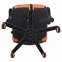Кресло компьютерное BRABIX "Storm GM-006", регулируемые подлокотники, экокожа, черное/оранжевое, 532502 - 6