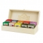 Чай AHMAD (Ахмад) "Contemporary", набор в деревянной шкатулке, ассорти 10 вкусов по 10 пакетиков по 2 г, Z583-1 - 1