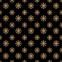 Бумага упаковочная новогодняя 70х100 см ЗОЛОТАЯ СКАЗКА "Black&Gold", 5 дизайнов, 70 г/м2, 591584 - 1
